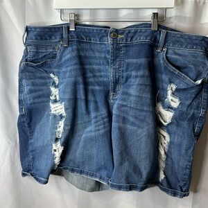 Lane Bryant Blue Denim Shorts